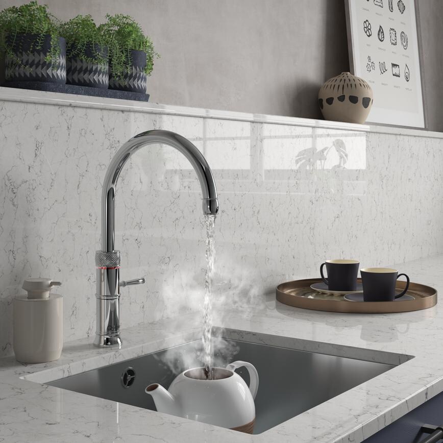Quooker Classic Fusion Round Chrome Boiling