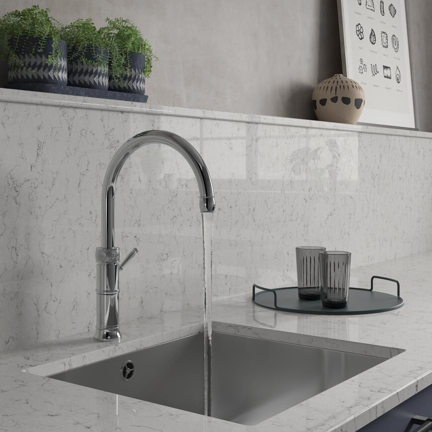 Quooker Classic Fusion Round Chrome Cold Tap