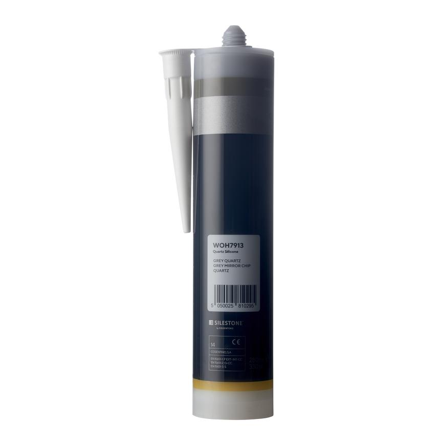 Silicone for Grey and Grey Mirror Chip quartz worktops