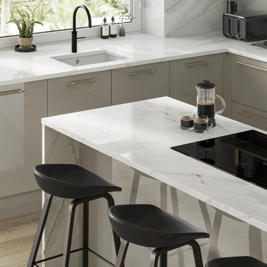 30mm Ethereal Glow Worktop