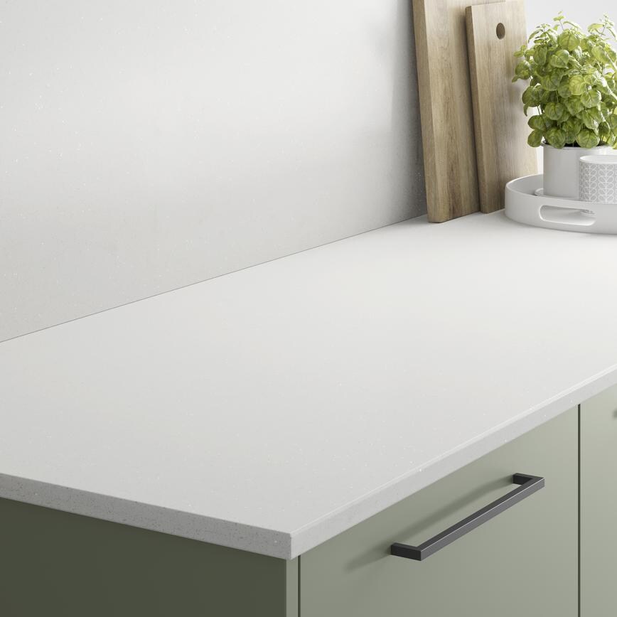 Aspen Crystal 20mm Quartz Worktop