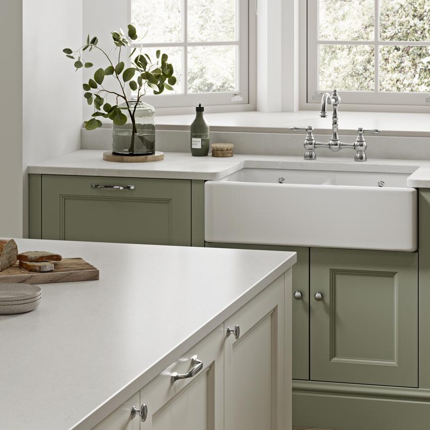 Aspen Crystal 30mm Quartz Worktop