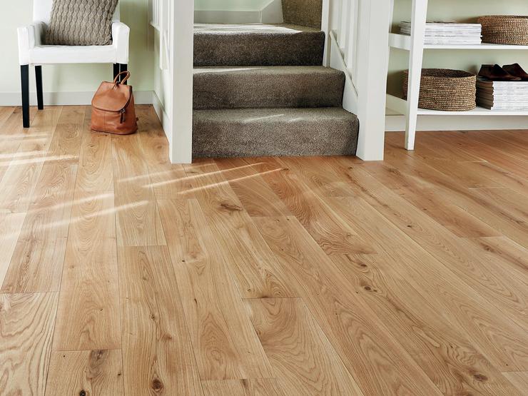 Howdens Pre-finished Solid Oiled Oak Flooring