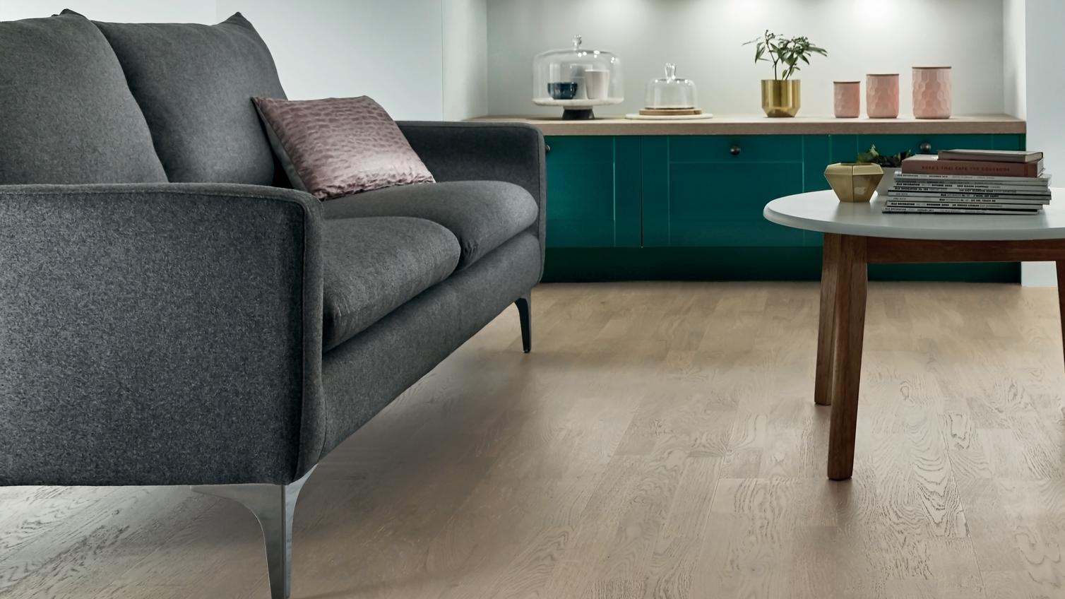 Real Wood Light Grey Oak 3 Strip 3.18m/sq