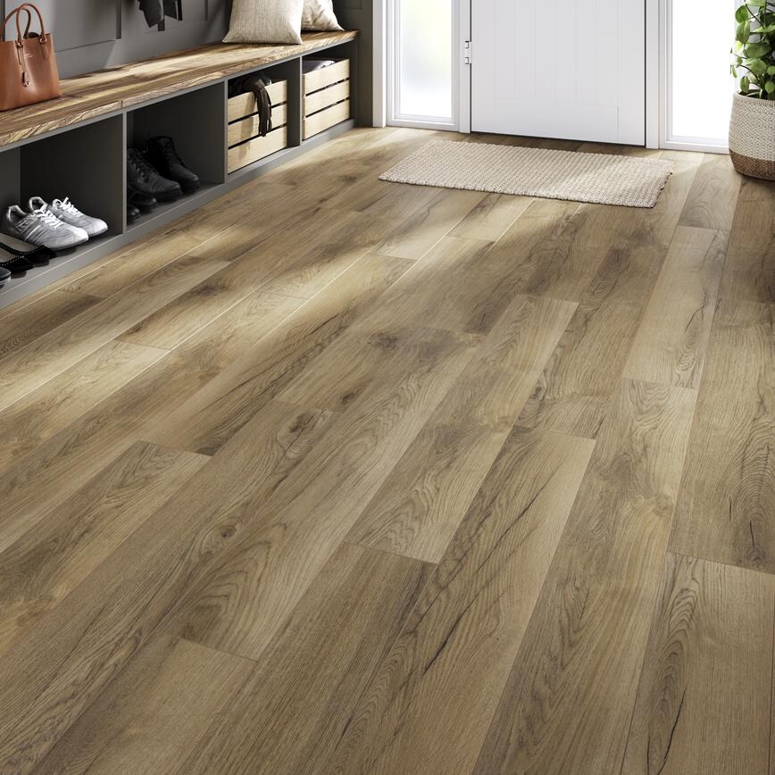 Premium Vinyl Rustic Oak Hallway  