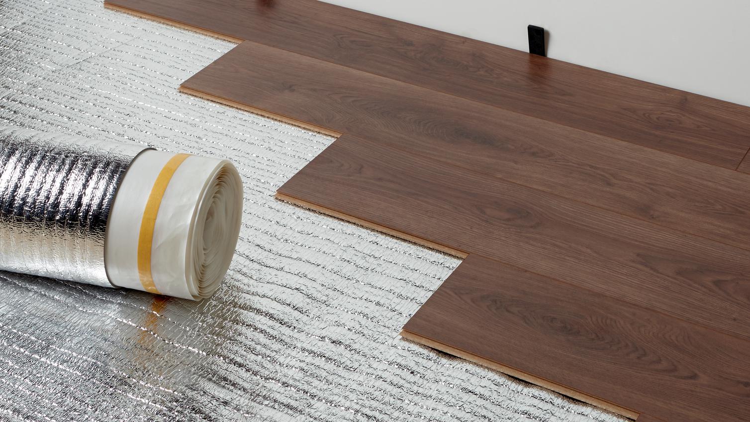 4-in-1 Foil-Backed 3mm Low Density Polyethylene Underlay 10.8sq/m