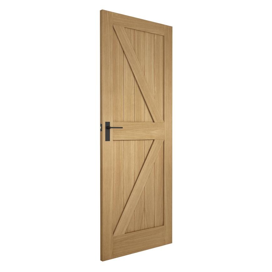 Howdens Barn Oak Pre-Finished Door