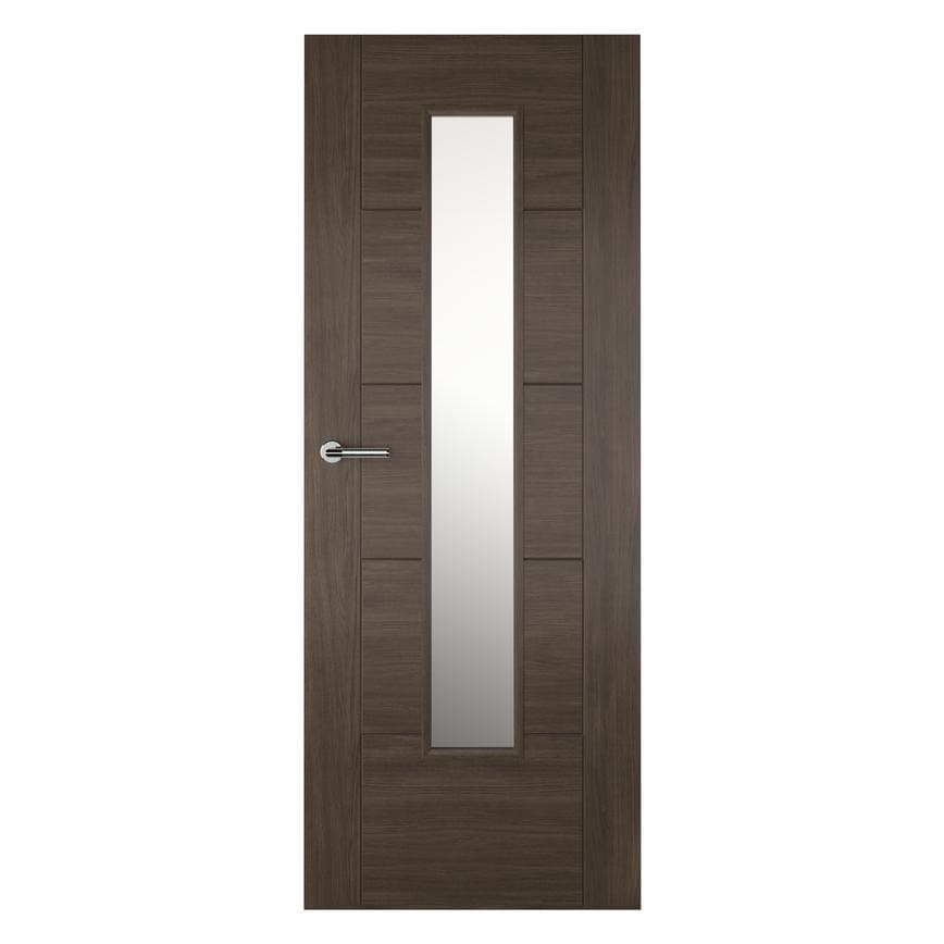 2ft6 Daytona Walnut Glazed Door