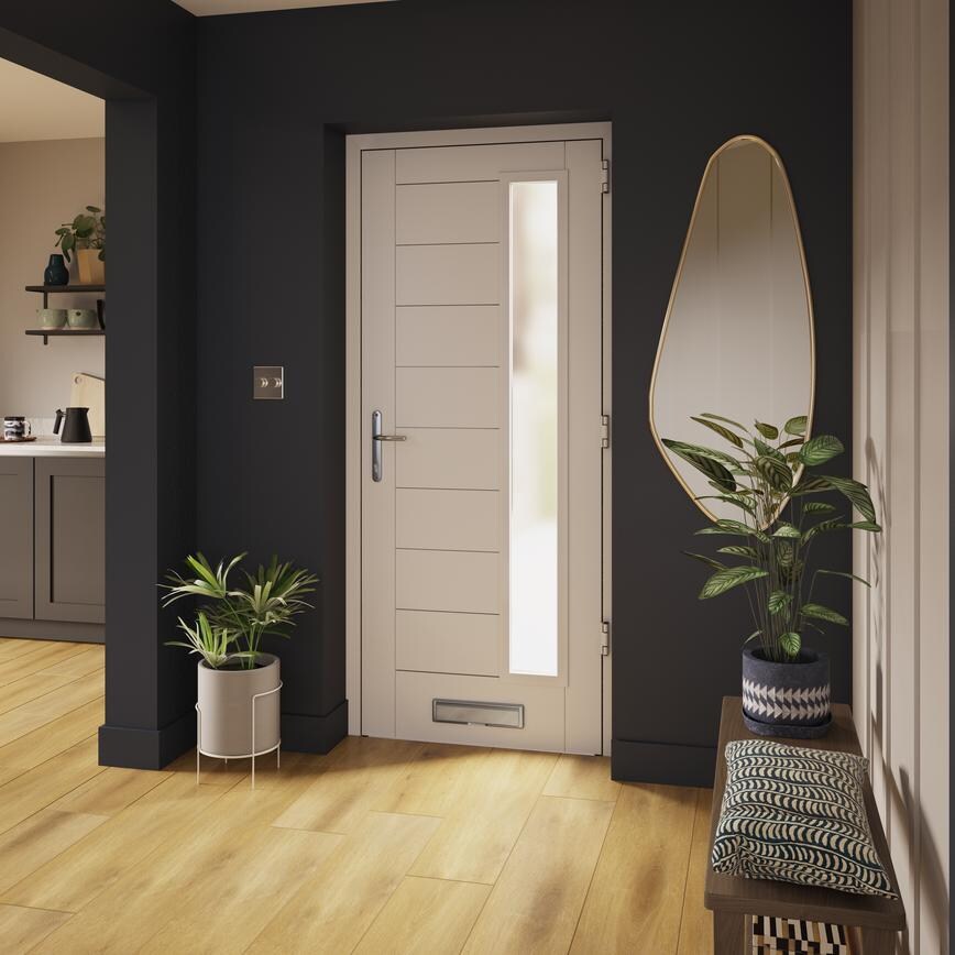 Monza Glazed Left Hand Door Internal Cameo