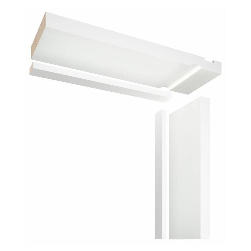 Howdens Primed Hardwood Trenched 132mm Door Lining To Fit Door Size 2'6/2'9""