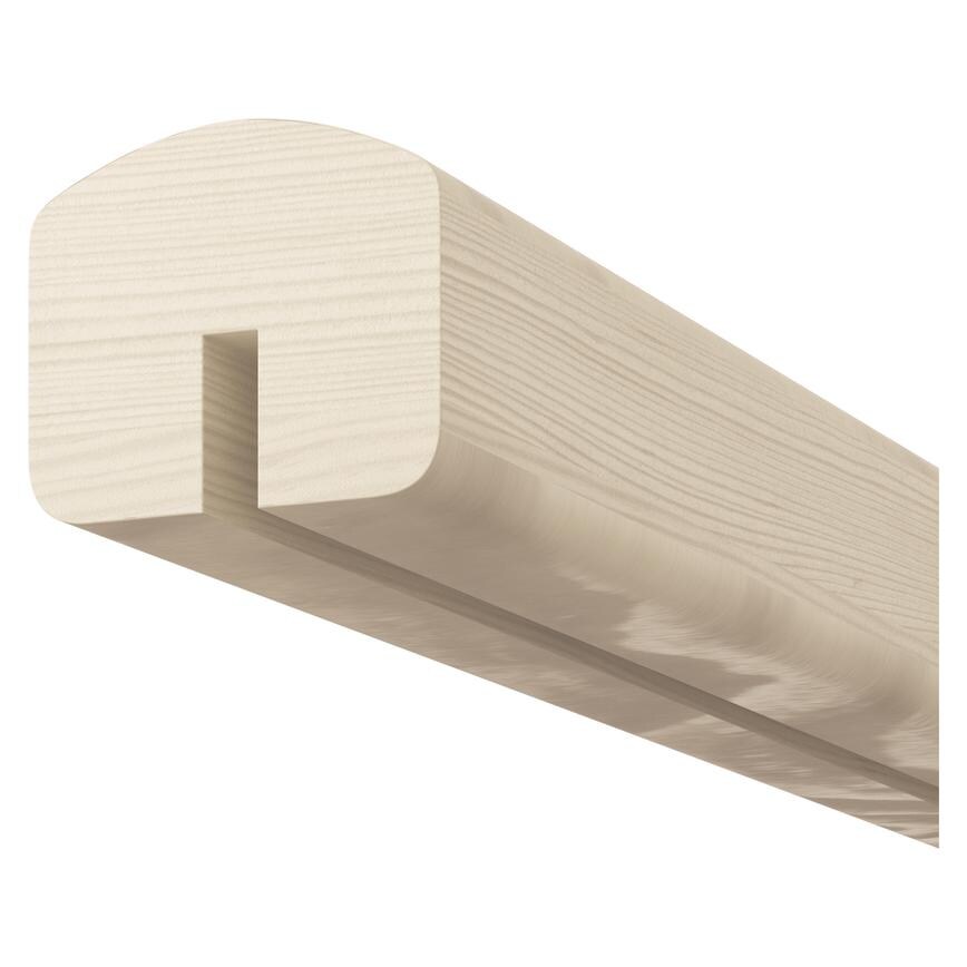 Richard Burbidge Elements Softwood Grooved 2.4m Stair Handrail
