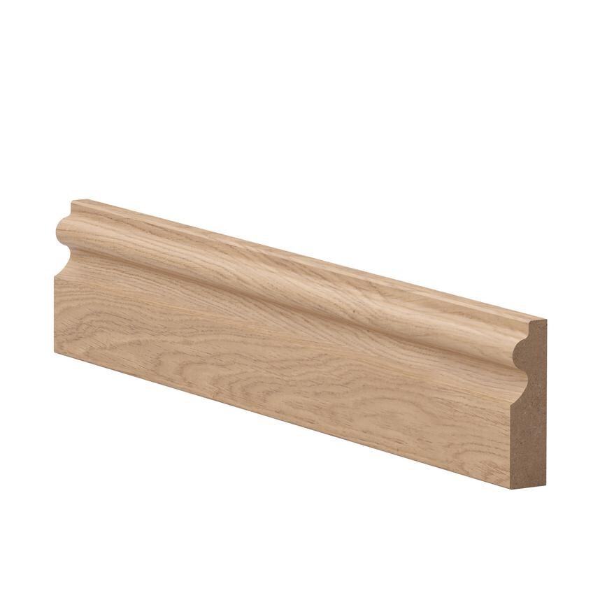 Howdens 2.4m x 68mm Torus Oak Veneered MDF Architrave
