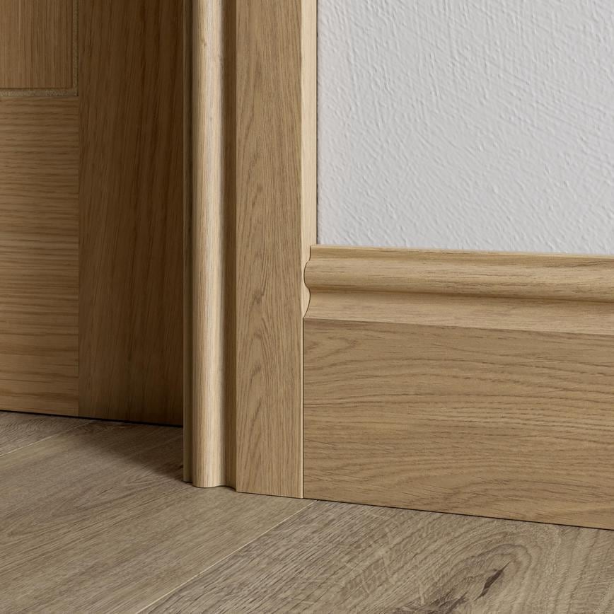 Cheshire Mouldings 2.4m x 31mm x 12mm Softwood Panel Mould Decorative Moulding