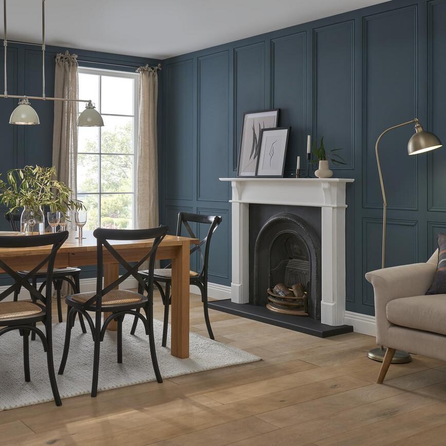 Panel Moulding Living Room Lifestyle