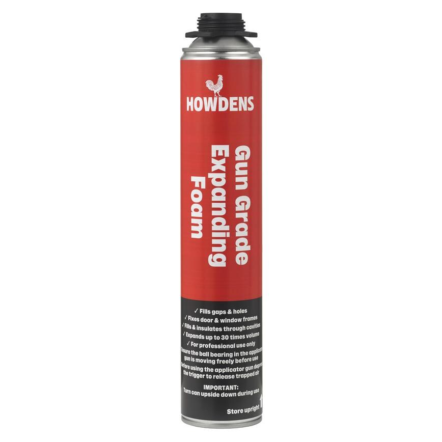 Howdens 750ml Gun Grade Expanding Foam 