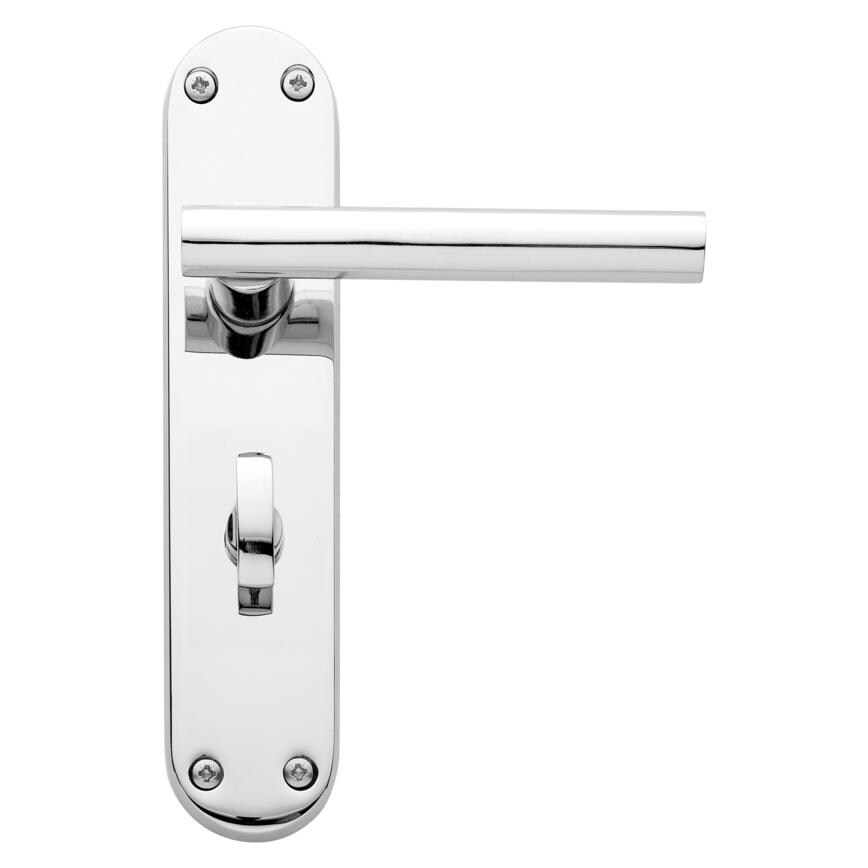 Finedon Bathroom Handle - Polished Chrome