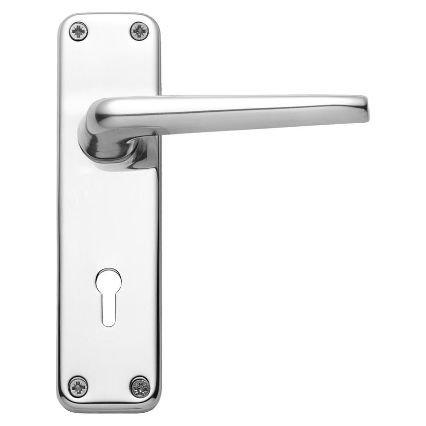 Edinburgh Chrome Effect Lock Handle
