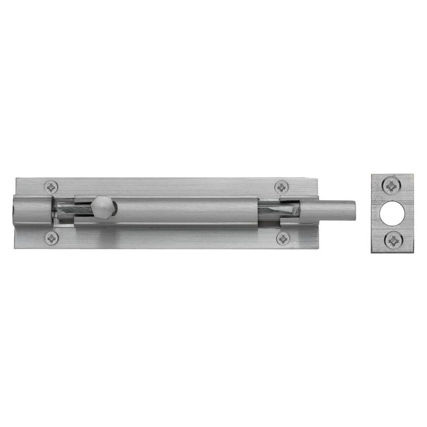 Satin Nickel Necked Barrel Bolt