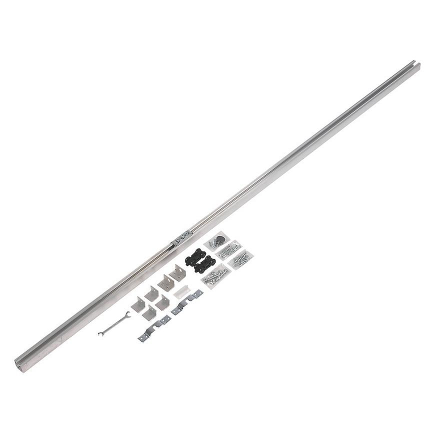 Henderson Aluminium Husky Sliding - For 1 Door Up To 100Kg - 1800mm