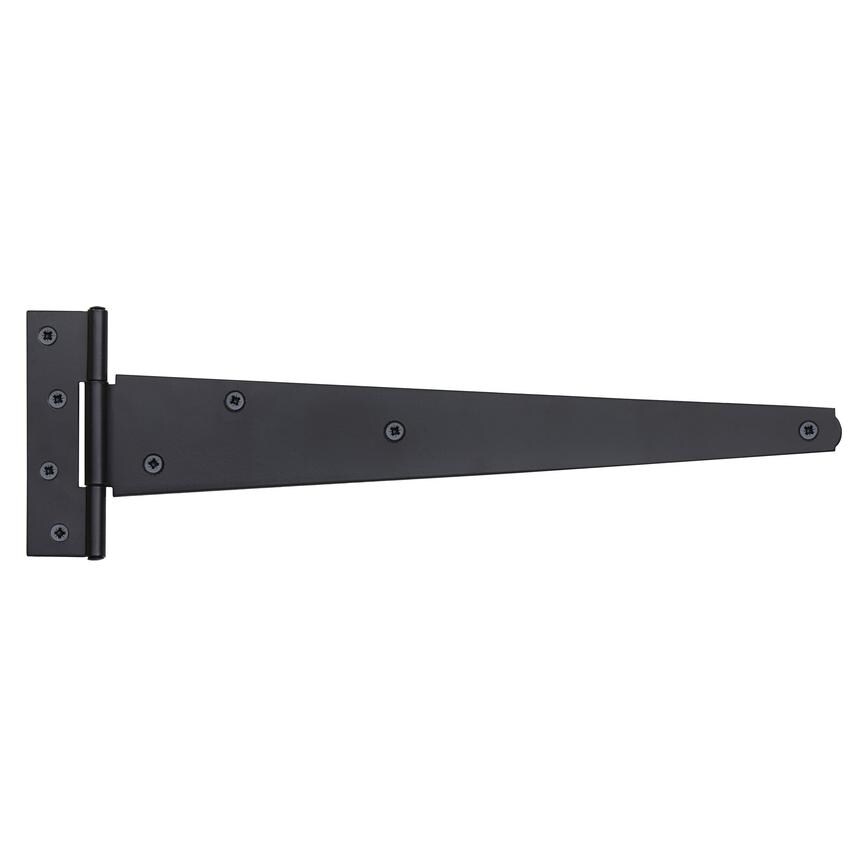 Black Japanned Light Duty Tee Hinge