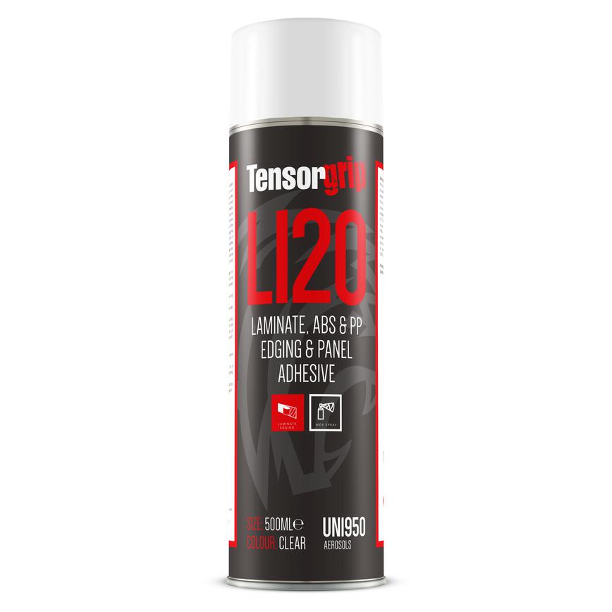 Tensorgrip L120 500ml Clear Contact Spray Adhesive