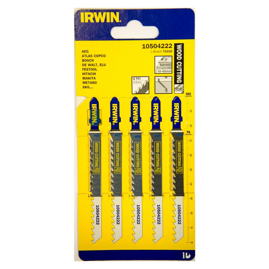 Irwin Jigsaw Blade 5pack - T101D