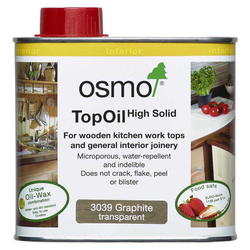 Osmo 500ml Graphite Satin Worktop Oil