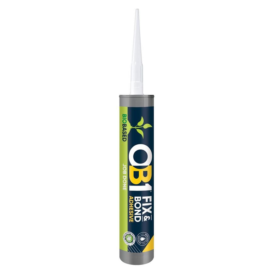 OB1 BioBased Fix & Bond 310ml White Solvent Free Grab Adhesive