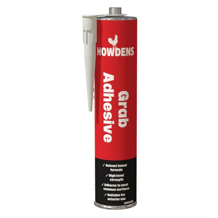 Howdens Solvented Buff Grab Adhesive