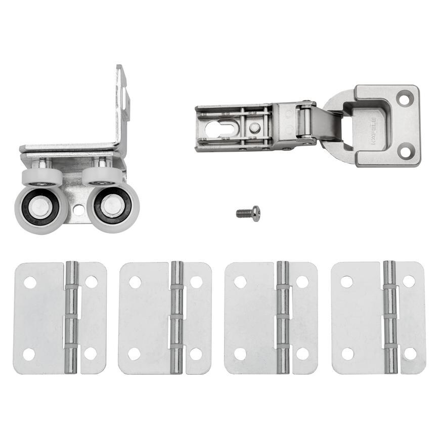 80mm Sprung Cabinet Hinge Left