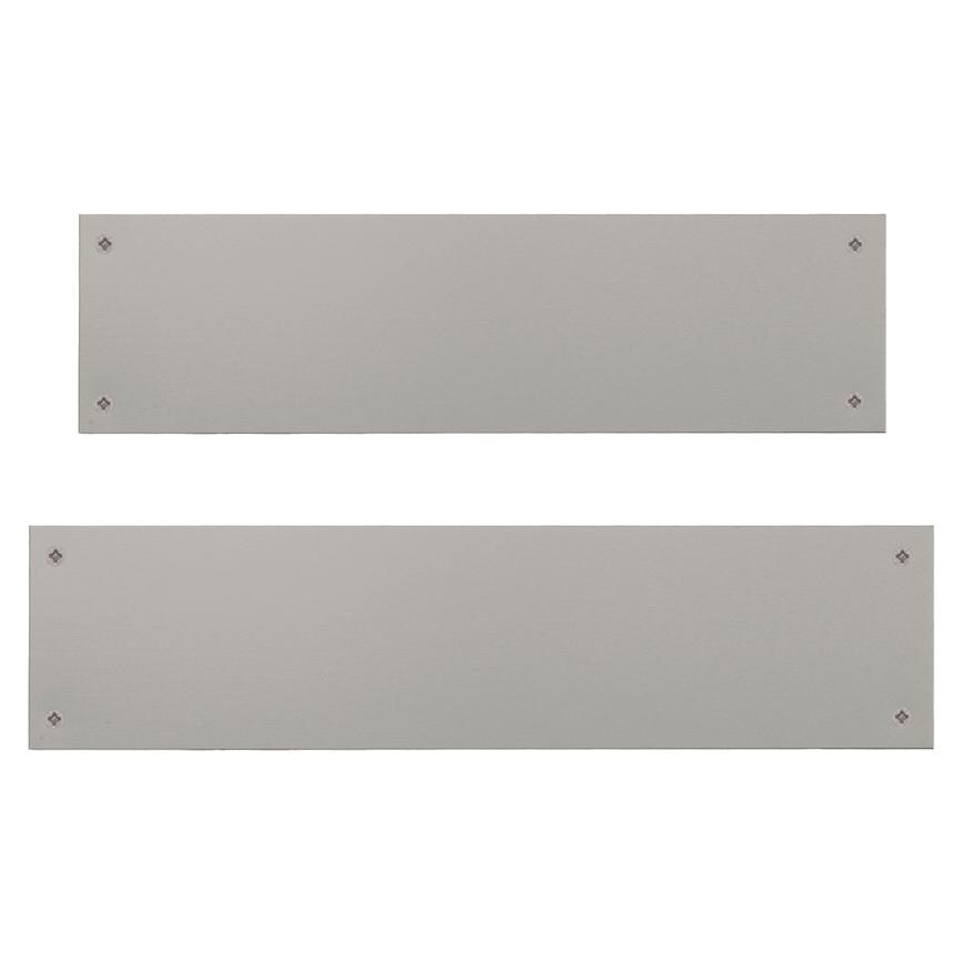 Satin Aluminium Kick Plates