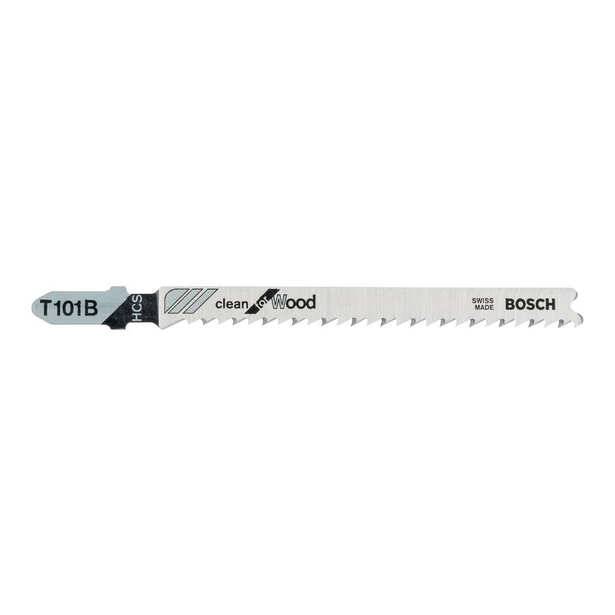 Bosch T101B Jigsaw Blades T-Shank - Pack of 5