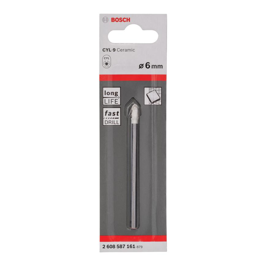 CYL-9 Ceramic Drill Bits 6 x 80mm