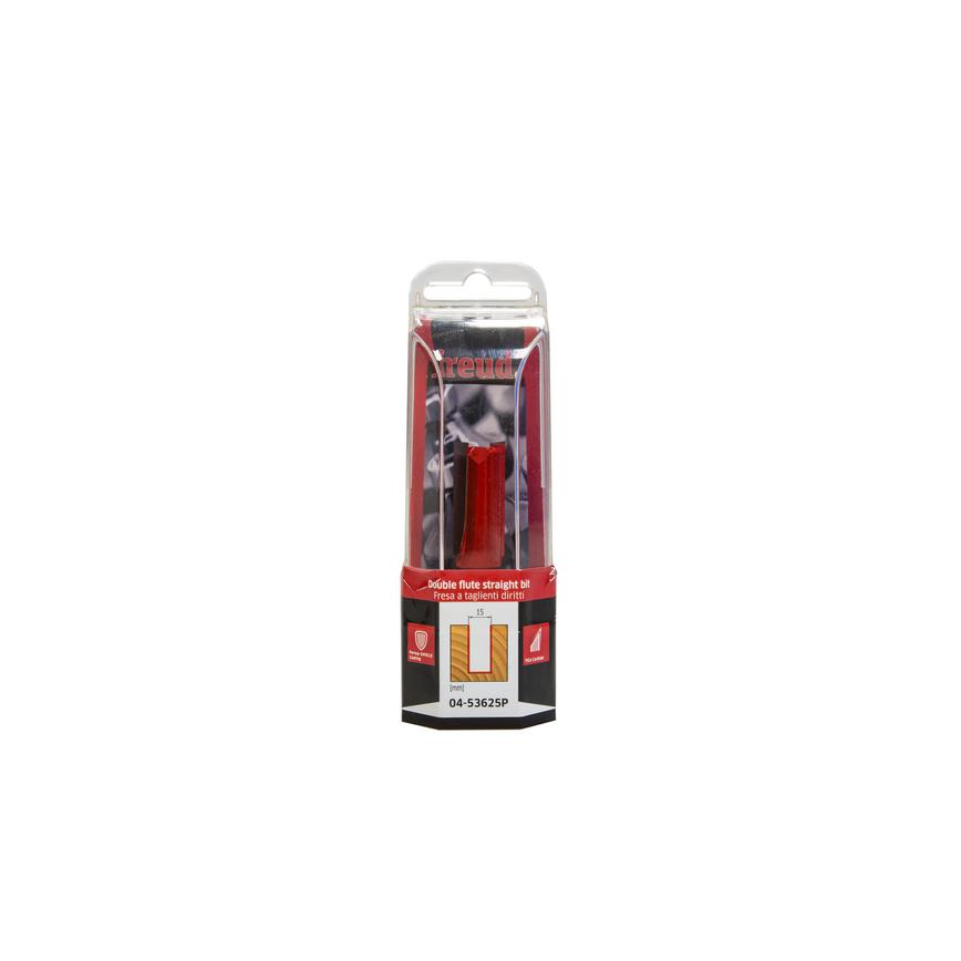 Bosch Double Flute Straight Bit 15 x 31.8 x 1/4in