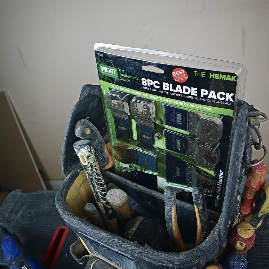 SMART Trade 8 Piece Blade Set in Tool Bag