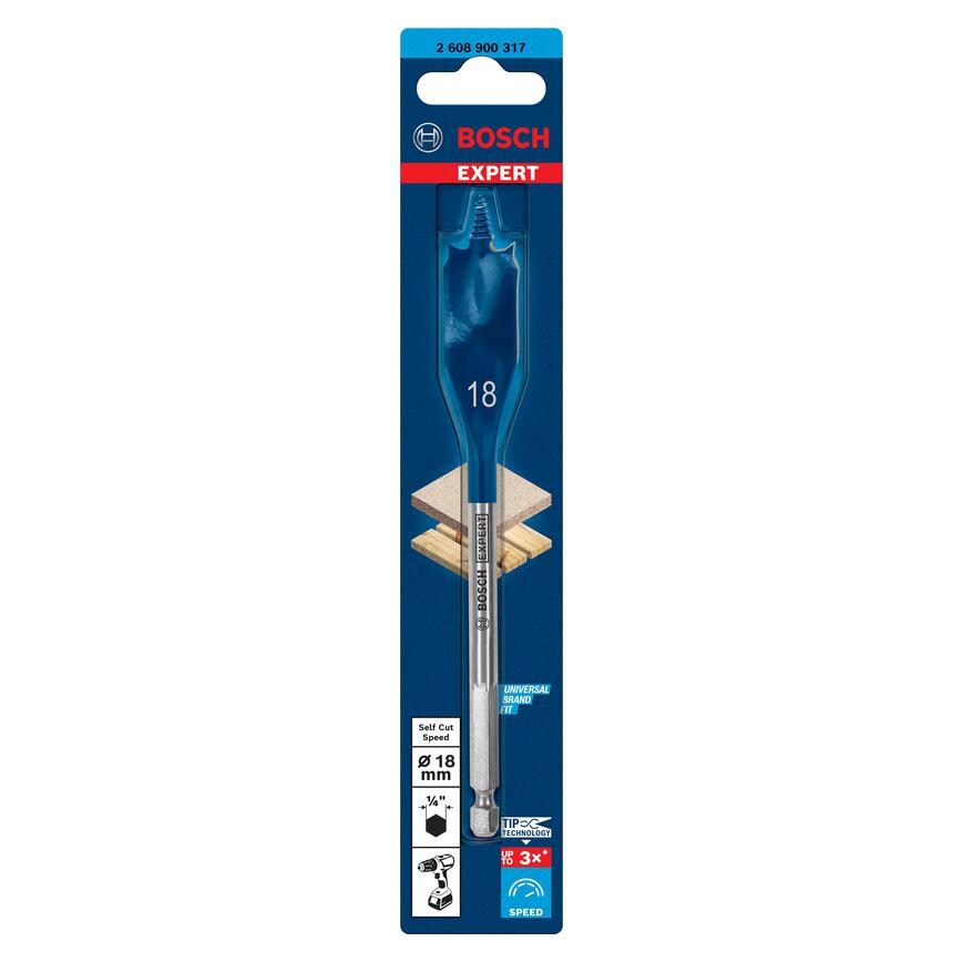 Bosch Drill Bit 18x152mm Packaging