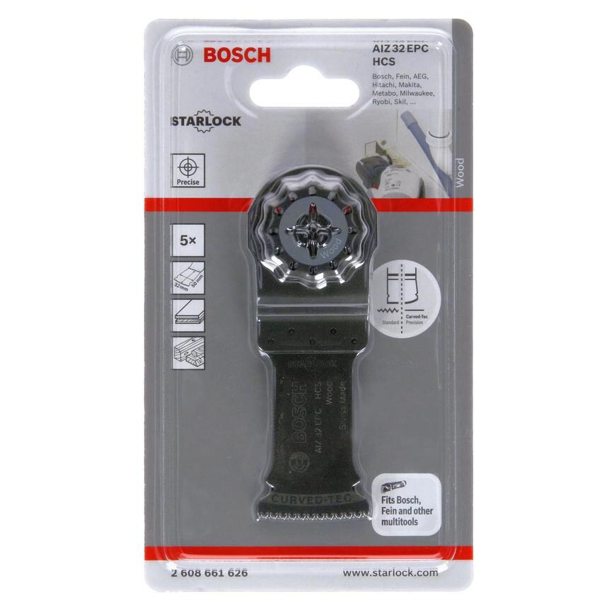 Bosch Starlock Multi Tool Blade Packaging