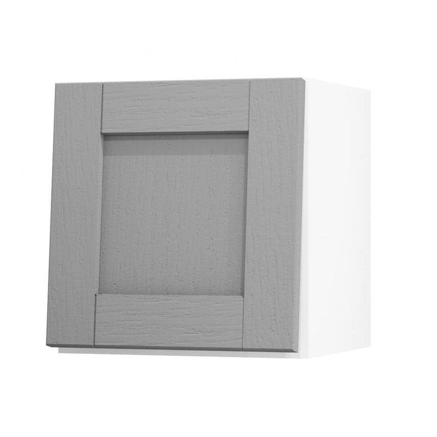 Allendale Slate Grey 350 Half Height Door Open