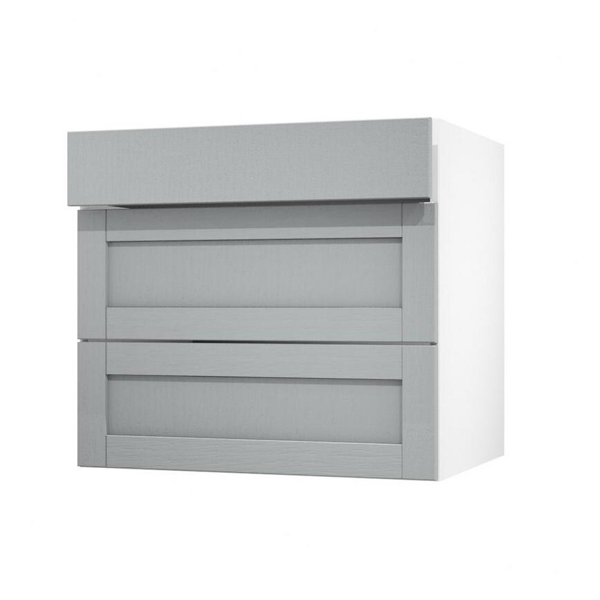 Allendale Slate Grey 800 Drawer Front Open