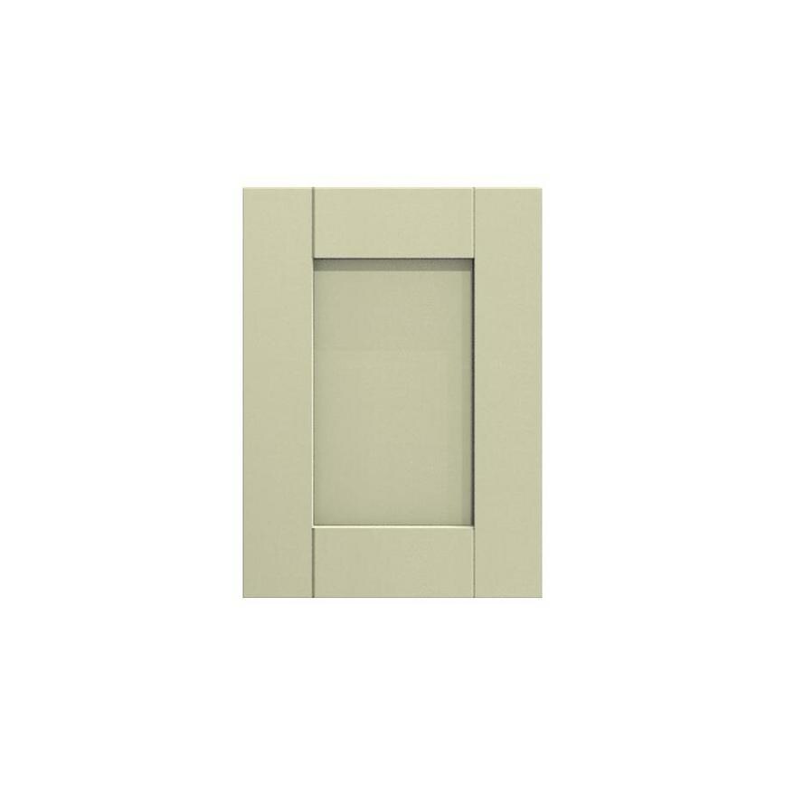 Allendale Sage Green 300 Pan Drawer Door Cut Out