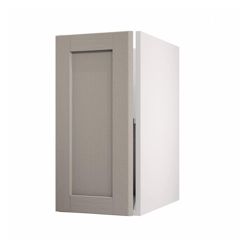 Allendale Pebble 350mm x 720mm Full Height Door Shown Open at an Angle