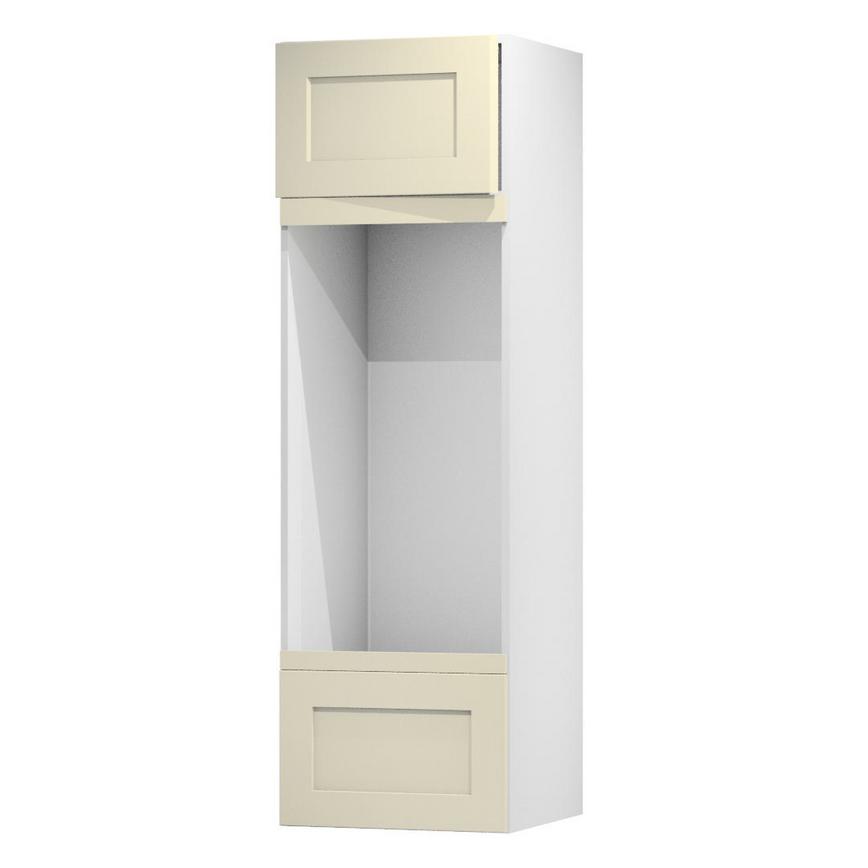 Chelford Ivory 600 Appliance Tower Door Open 437mm