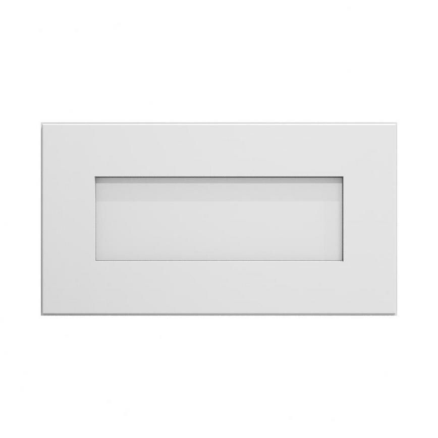 Chelford White Paintable 600 Integrated Microwave Topbox Door