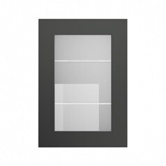 Chelford Charcoal 500 Full Height Glass Door