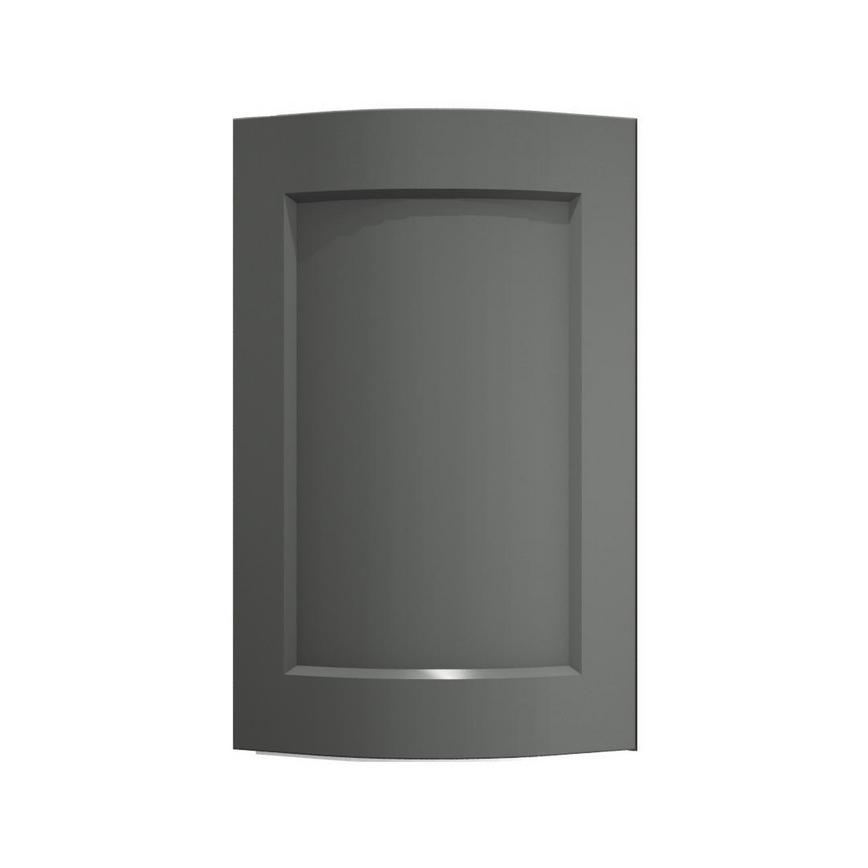 Chelford Charcoal Curved Base Wall Door Cut Out