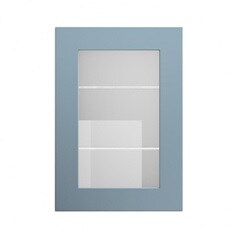 Chelford Dusk Blue 500 Full Height Glass Door