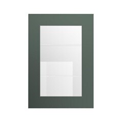 Chelford Fir Green 500 Full Height Glass Door