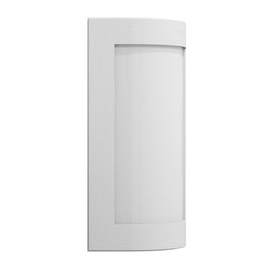 Chilcomb Dove Grey Curved Base Wall Door