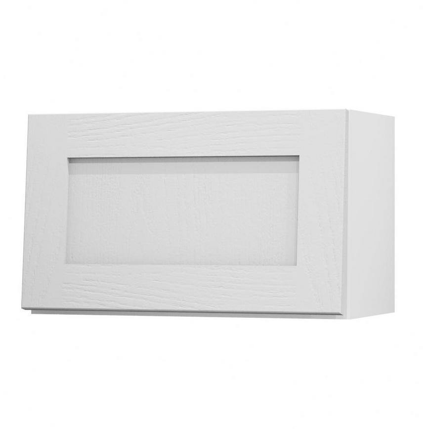 Chilcomb Dove Grey 600 Half Height Door Open