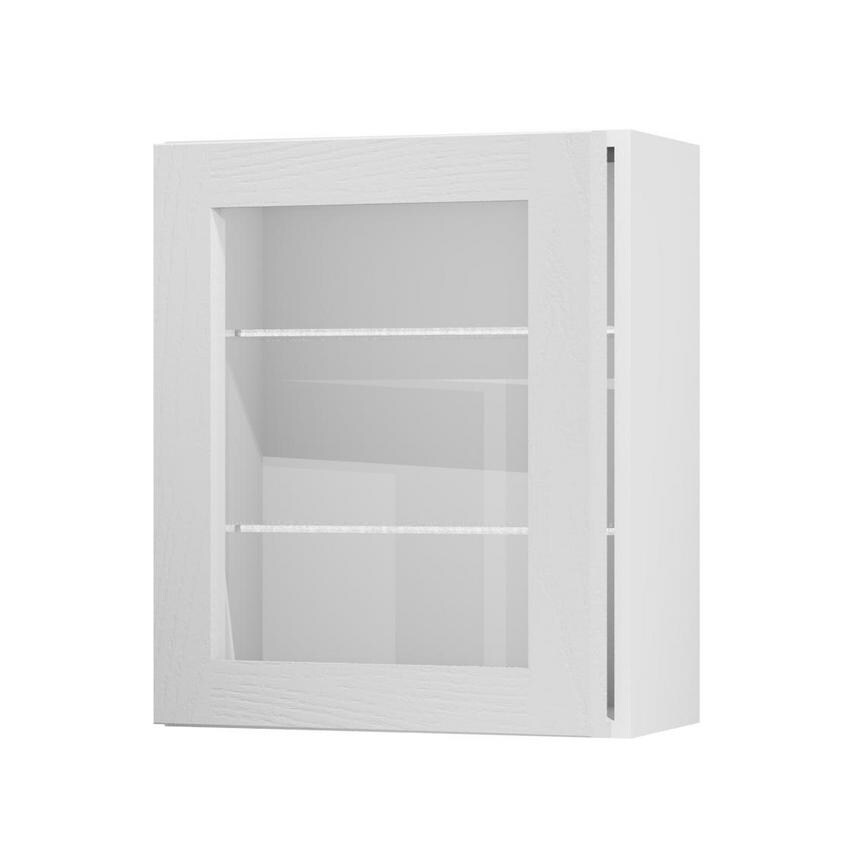 Chilcomb Dove Grey 600 Full Height Glass Door Open